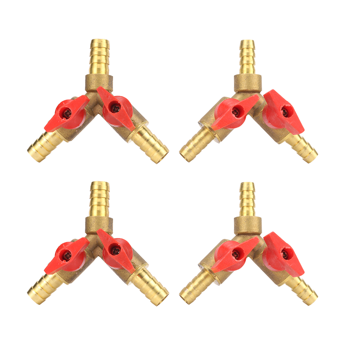 Spoke Nipple Brass - 8 ミリメートル 10 ミリメートル有刺鉄線 3 ウェイ真鍮ボールバルブ
