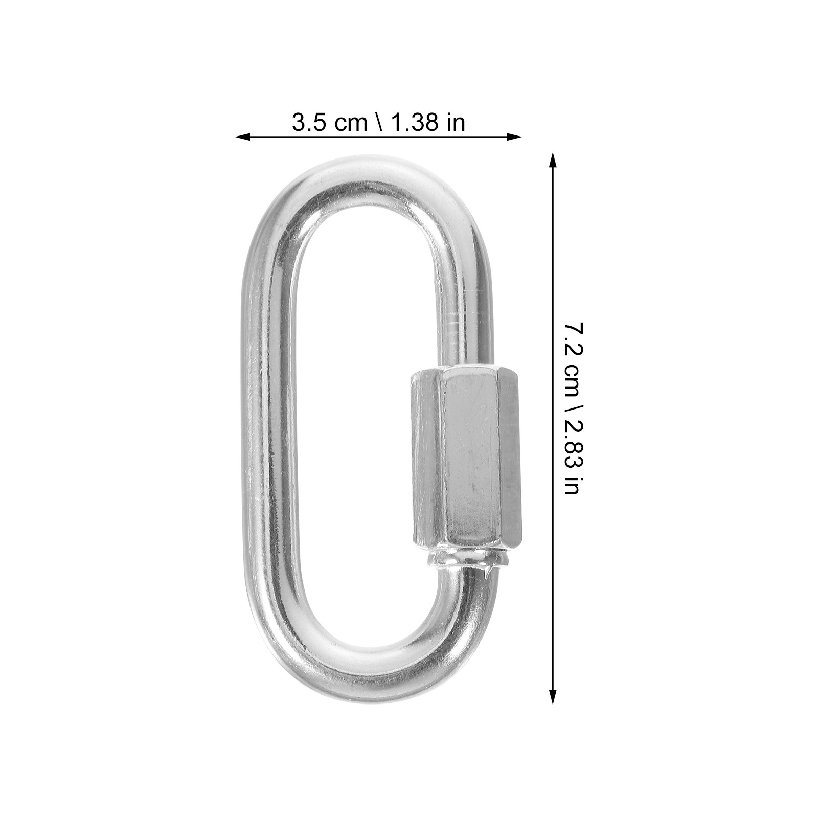 10個入り、頑丈なクライミング用バックル、M8カラビナ、耐久 - Chain Quick Link のレビューと価格