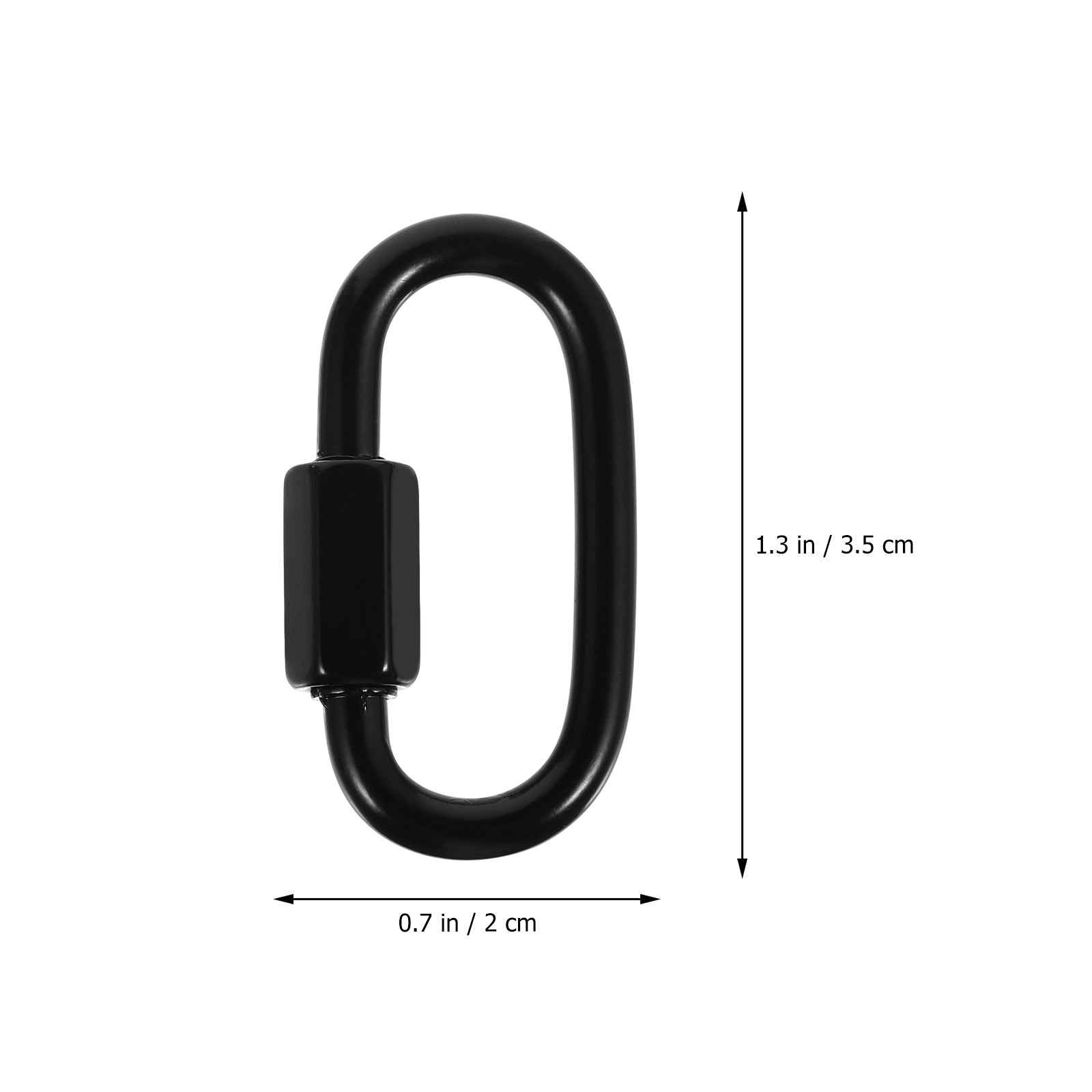 ステンレス製クイックリンク8個入り – 黒色の頑丈なチェーン - Chain Quick Link のレビューと価格